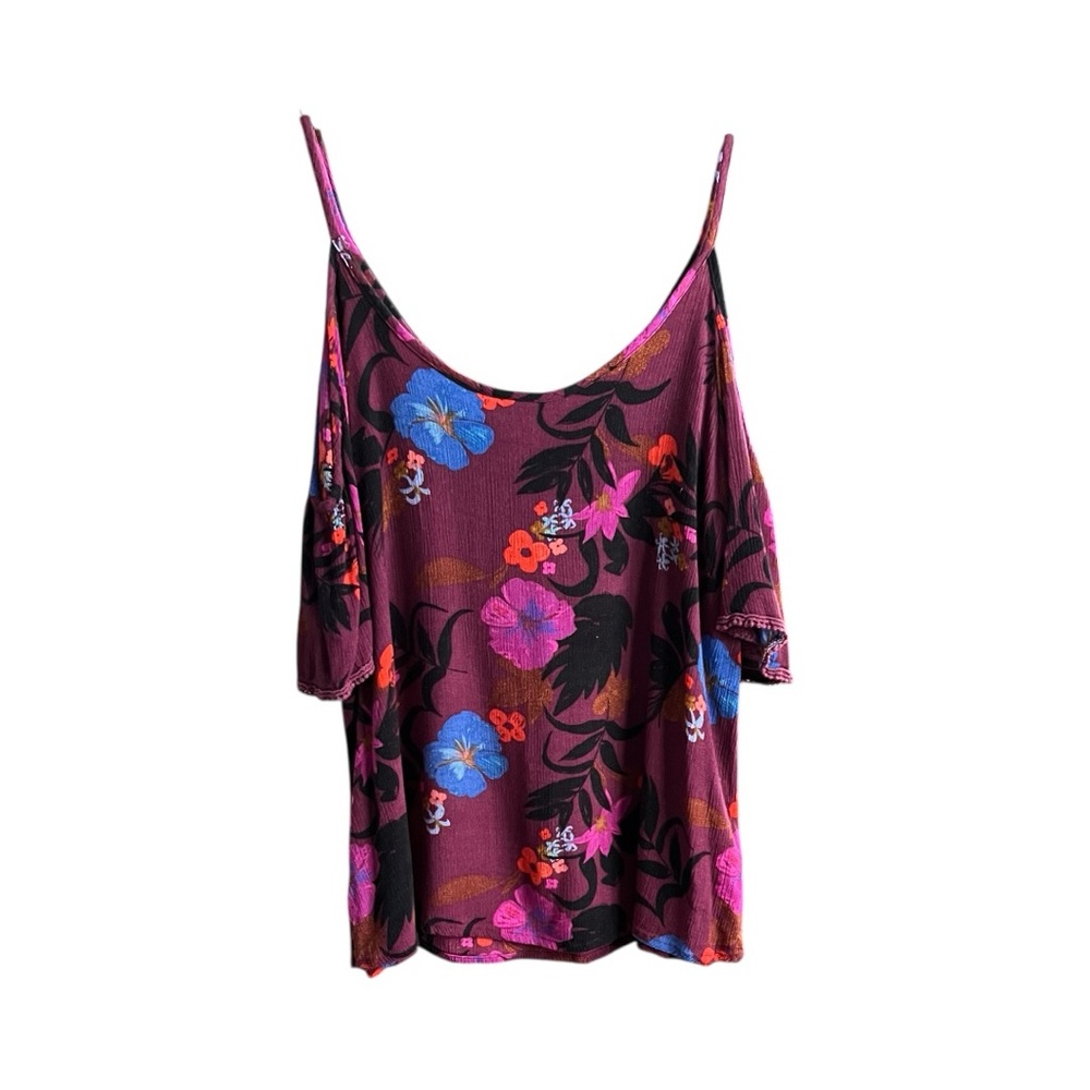 Mossimo Supply Co. Pink Asymmetrical Camisole Top